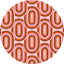 60s Retro Aesthetic Pattern Sticker