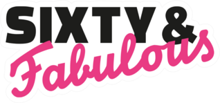 60th Birthday - Sixty And Fabulous Sticker