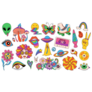 70s Groovy Sticker Sheet 