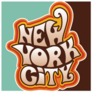 70s New York City Funky Lettering Sticker