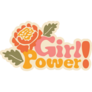 70s Retro Groovy Girl Power Sticker