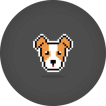 8 Bit Jack Terrier Sticker