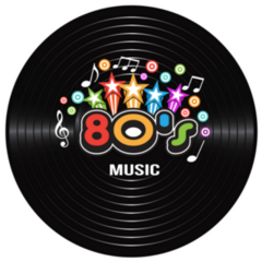 80s Music Discography Record Sticker