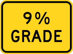 9% Grade Sticker