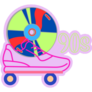 90s Rollerblade Sticker
