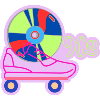 90s Rollerblade Sticker