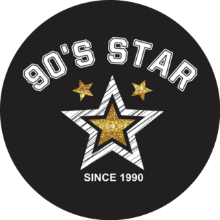 90s Star Since 1990s Sticker