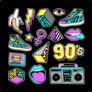 90s Sticker Sheet