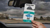 Arch rectangle Parking Permit Hang Tag C