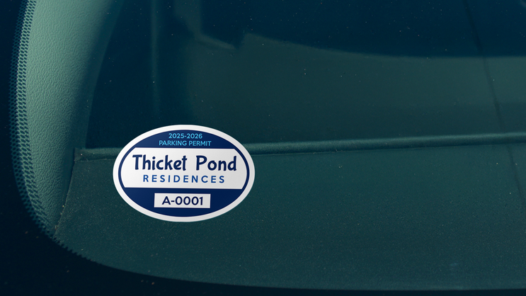 Parking Permit Oval 2 C