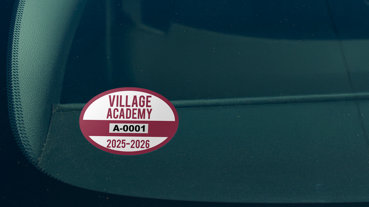 Parking Permit Oval 6 B