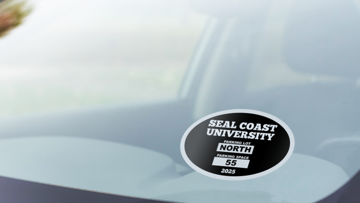 Parking Permit Oval 7 B