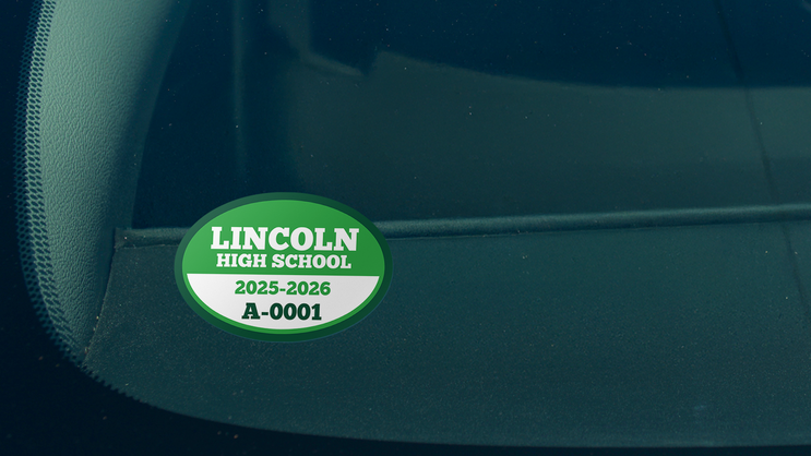 Parking Permit Oval 9 A