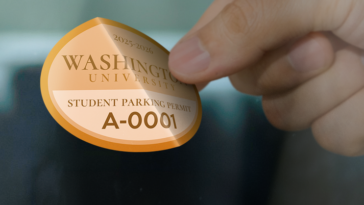 Parking Permit Oval 9 B