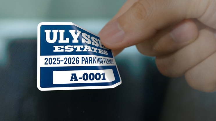 Parking Permit Rectangle 2 C