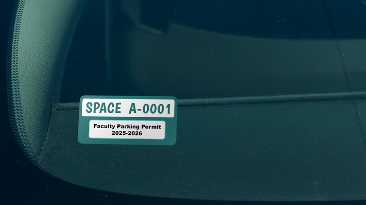 Parking Permit Rectangle 9 C