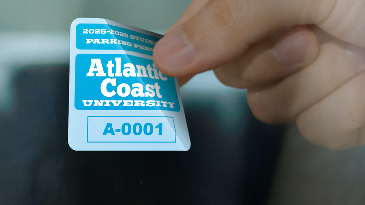 Parking Permit Square 8 A