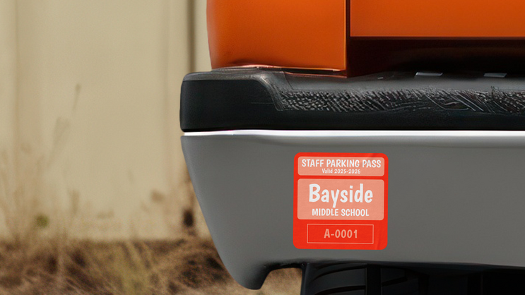 Parking Permit Square 8 B