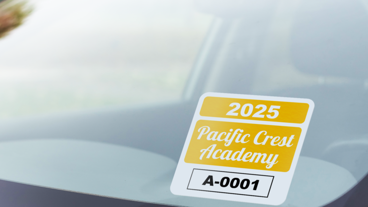 Parking Permit Square 8 C