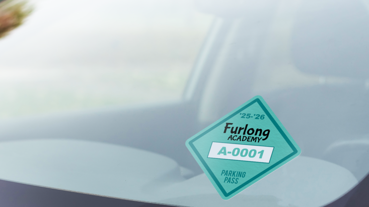 School Diamond Parking Permit B