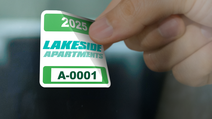 Square Apartment Parking Permit C