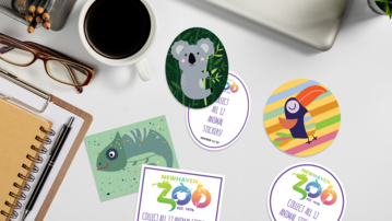 Custom Stickers with Printed Backing – Add Branding Behind the Peel