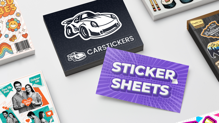 A collection of sticker sheets