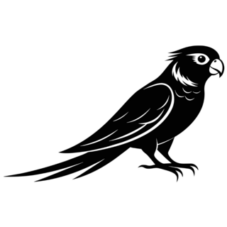 A Parakeet Bird Sticker