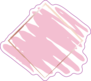 A Pencil Stroke And A Diamond-shaped Golden Frame Sticker