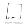 A Scribbled State Of New Mexico Sticker