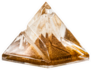 A Small Pyramid Isolated Sticker