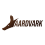 Aardvark Brown Logo Sticker