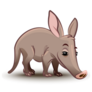 Aardvark Illustration Sticker