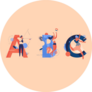 Abc Creative Lettering And Archery Sticker
