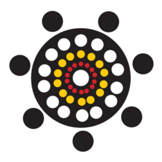 Aboriginal Australian Art Design Sticker