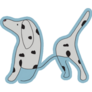 Abstract Dalmatian Body Sticker