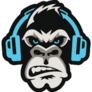 Abstract Gorilla Logo Sticker