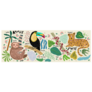 Abstract Jungle! With Toucan Sticker