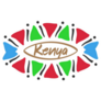 Abstract Kenya Lettering Logo Sticker