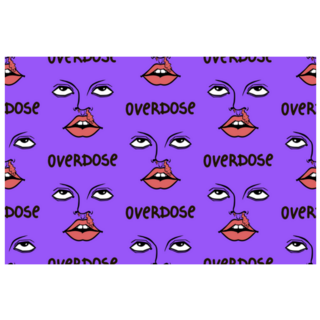 Abstract Pattern Of Overdose, Drugs Sticker