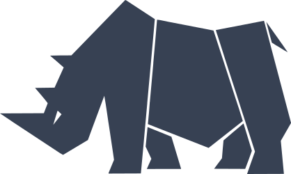 Abstract Rhinoceros Sticker