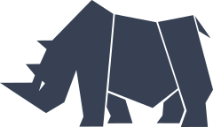 Abstract Rhinoceros Sticker