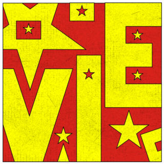 Abstract Vietnam Flag Sticker