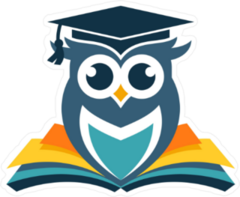 Academic Owl Sticker