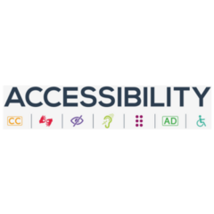 Accessibility Awareness Lettering Sticker