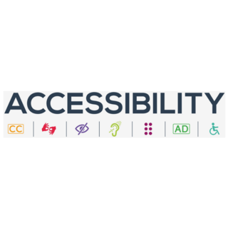 Accessibility Awareness Lettering Sticker