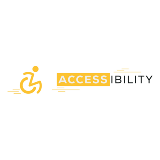 Accessibility Lettering Sticker
