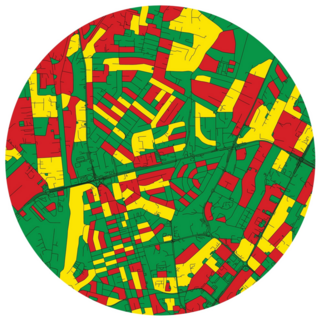 Accra Ghana Circle Sticker