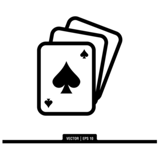 Ace of Spades Cards Transfer Sticker