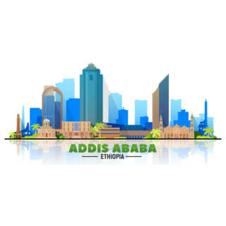 Addis Ababa Ethiopia Sticker